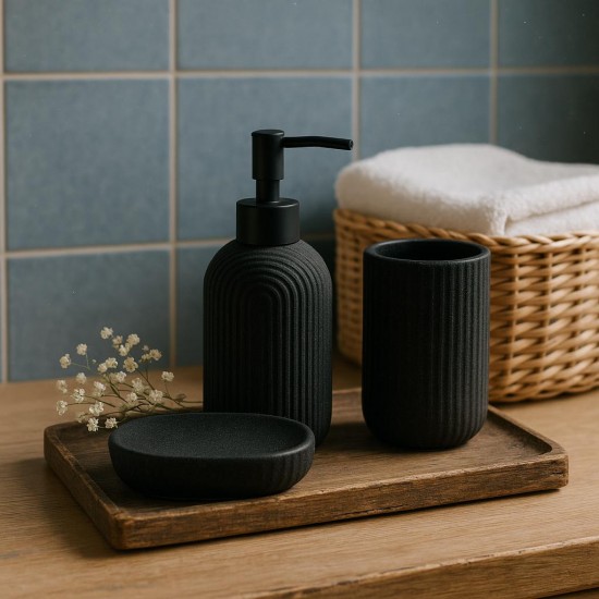 Ceramic Bathroom Set 3 Pcs